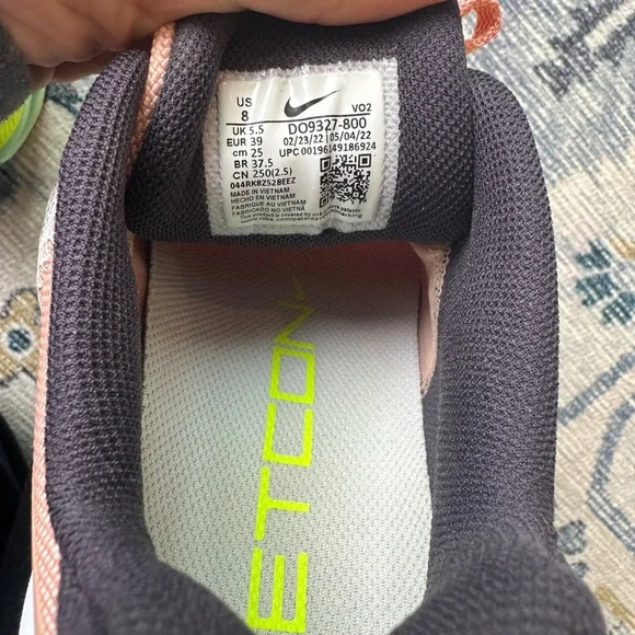 Nike Metcon 8 Arctic Orange Volt Women's Size 8 - Picture 7 of 14